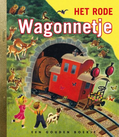 Het rode wagonnetje